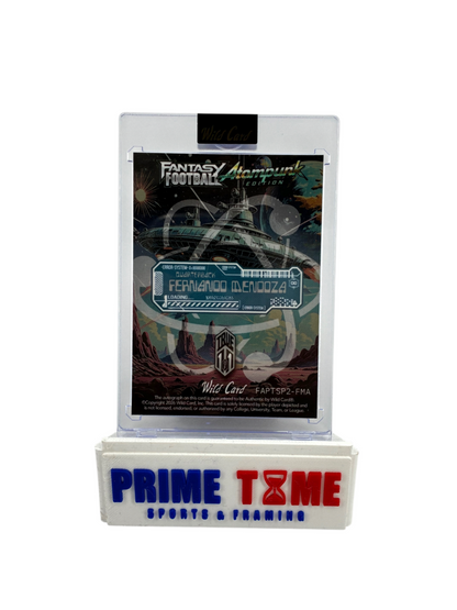 Fernando Mendoza Autograph Color Match True 1/1 Fantasy Football Atompunk