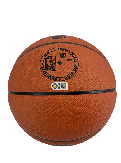 Stephen Curry Signed Autographed Warriors Official Wilson Game Ball Upper Deck