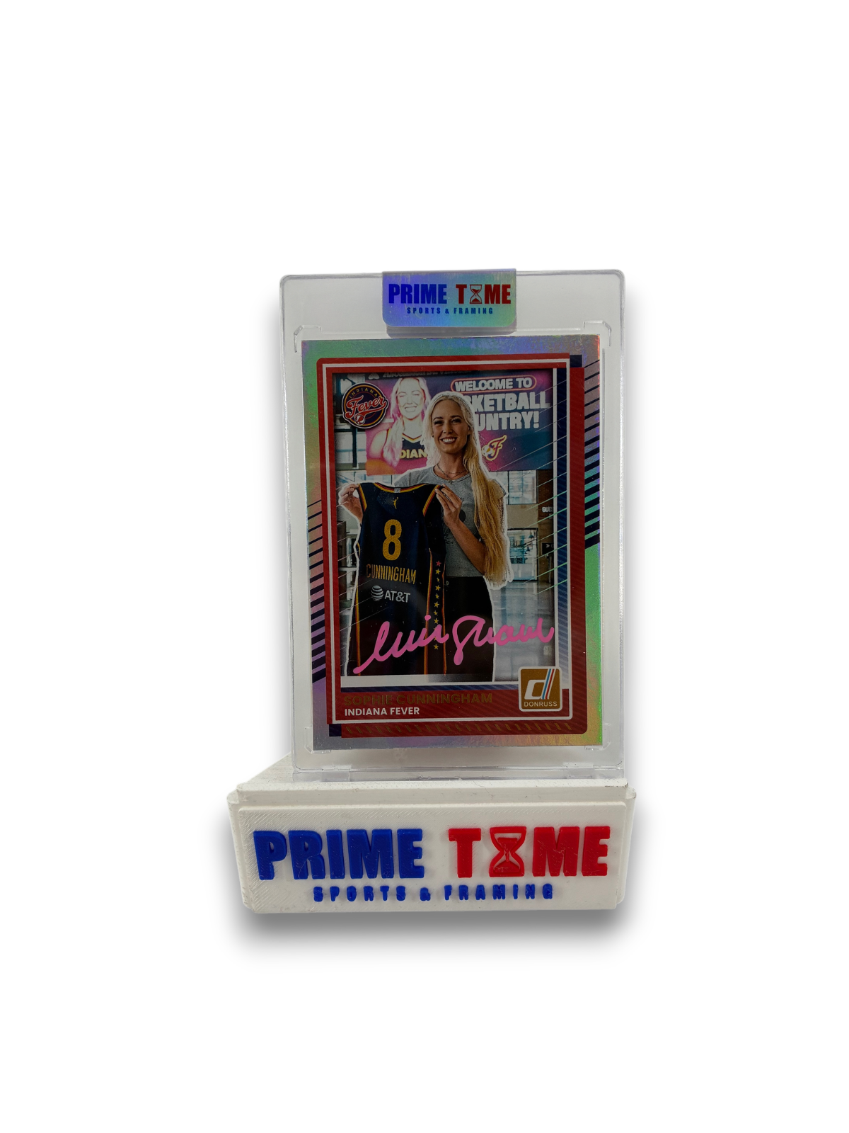 Sophie Cunningham Signed Autographed 2025 Panini Donruss WNBA Indiana Fever SWAU