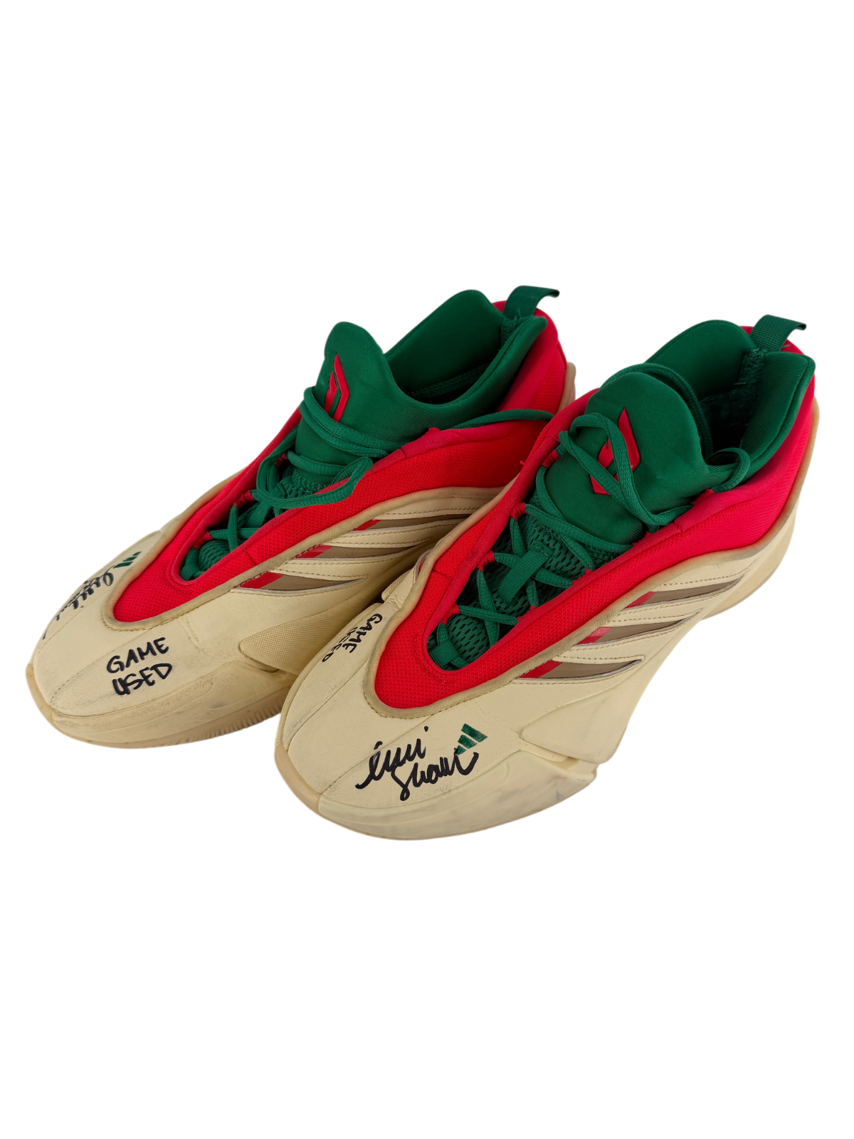 Sophie Cunningham Signed Autographed Game Used Fever Adidas Shoes Prime Time