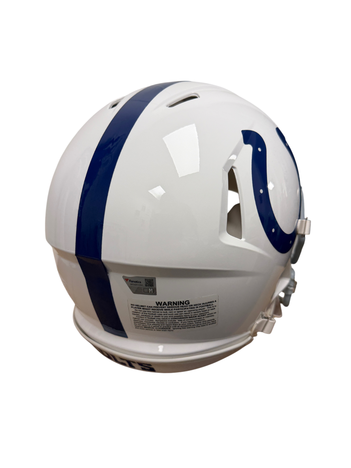 Peyton Manning Signed Autographed Colts Full Size Authentic Helmet Fanatics COA
