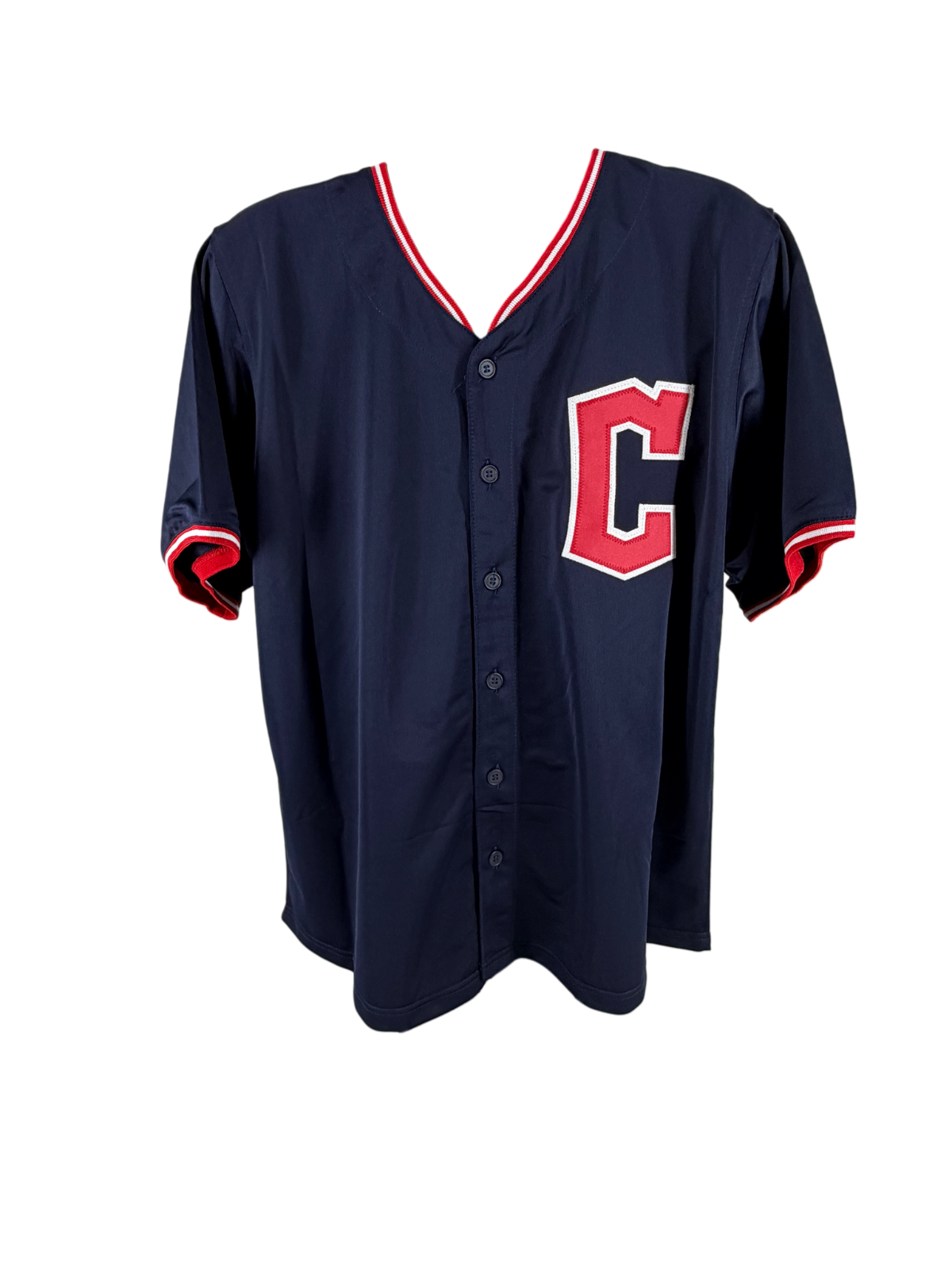 Jose Ramirez Signed Autographed Cleveland Custom Navy Jersey Prime Time Witness