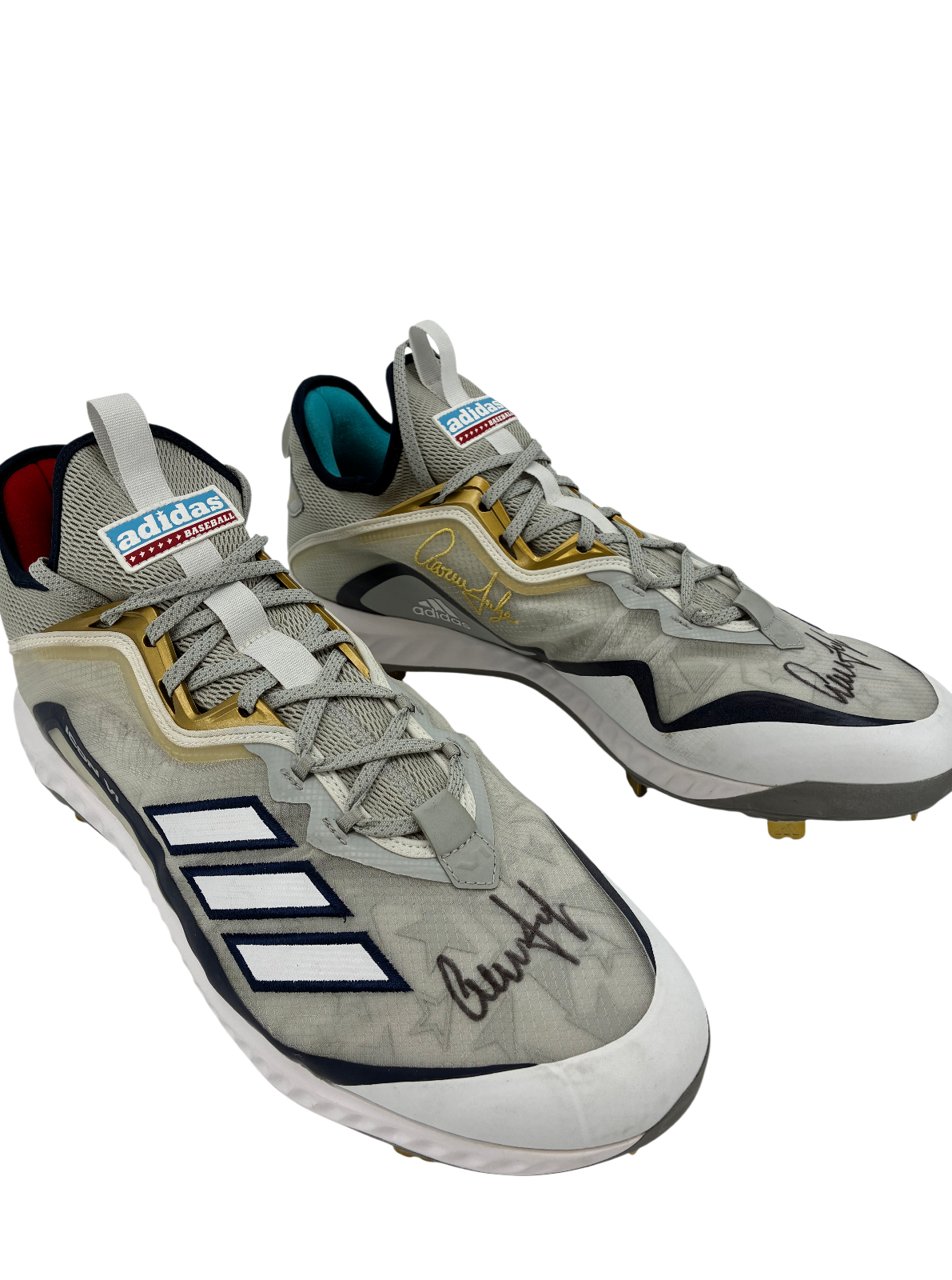 Aaron Judge Signed Autographed Yankees Issued 2021 Adidas Cleats Fanatics COA