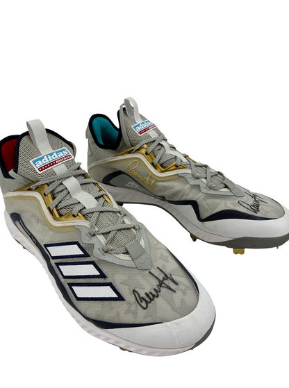 Aaron Judge Signed Autographed Yankees Issued 2021 Adidas Cleats Fanatics COA