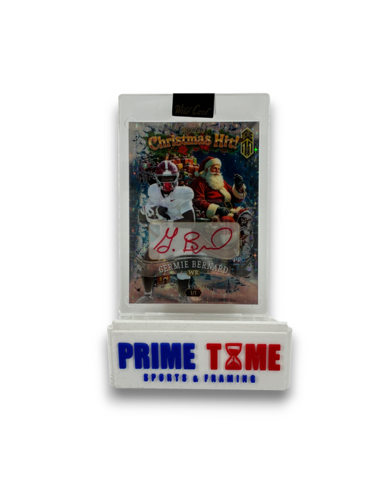 Germie Bernard 1/1 Auto Christmas Hit! Holiday Hits! Alabama