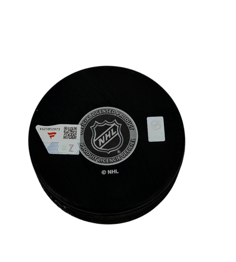 Mat Barzal Signed Autographed NHL Islanders Puck Fanatics Authentic