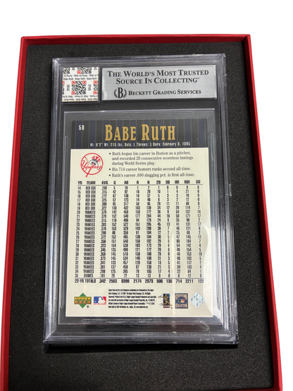 Babe Ruth Jersey Fusion 2001 Upper Deck Hall of Famers Worn Pants Yankees