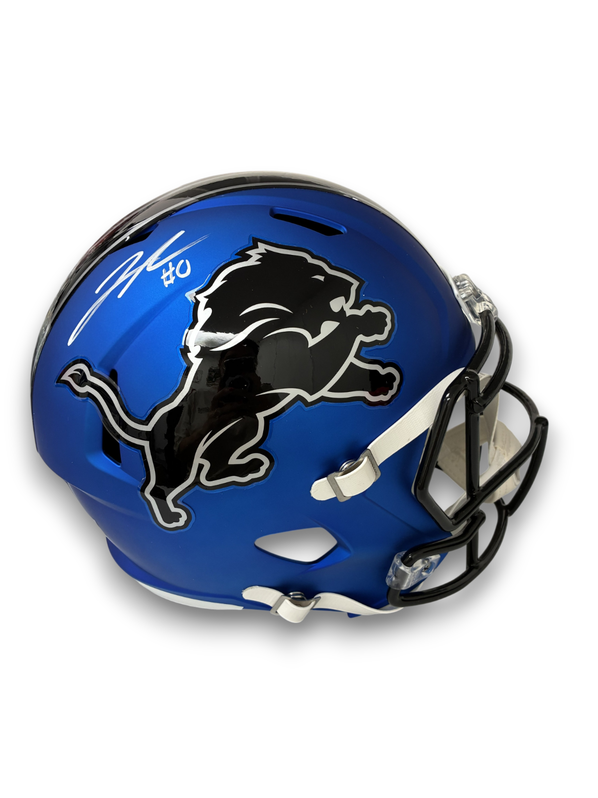 Jahmyr Gibbs Signed Autographed Lions Replica Full Size Helmet Fanatics