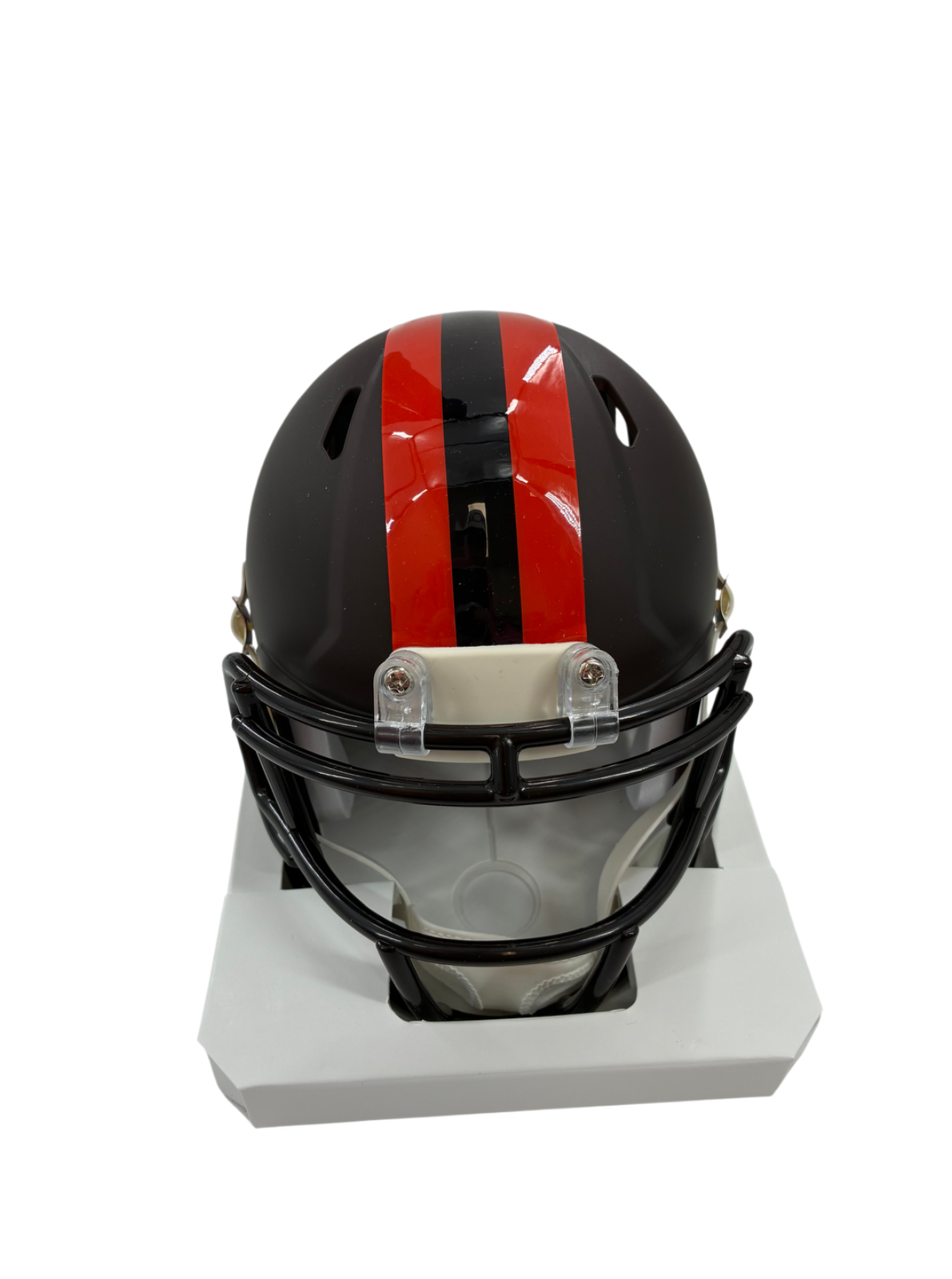 Alex Wright Signed Autographed Browns Mini Helmet Prime Time Witness