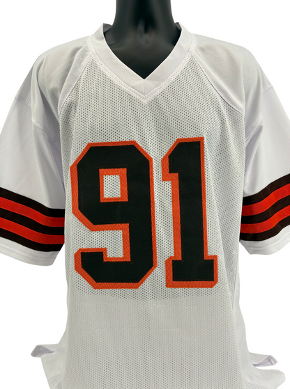 Alex Wright Signed Autographed Browns Custom Jersey Prime Time Witness