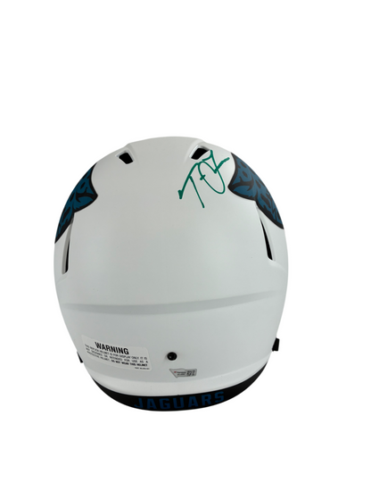 Trevor Lawrence Signed Autographed Jaguars FS Replica Helmet Fanatics Authentic