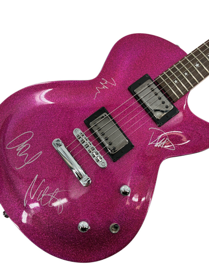 Foo Fighters Signed Autographed Guitar BAS COA