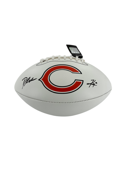 Kyle Monangai & D'Andre Swift  Signed Autographed Bears Football JSA COA