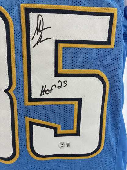 Antonio Gates Signed Autographed Chargers Jersey BAS COA
