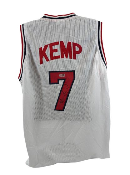 Shawn Kemp Signed Autographed USA Custom Jersey SWAU COA