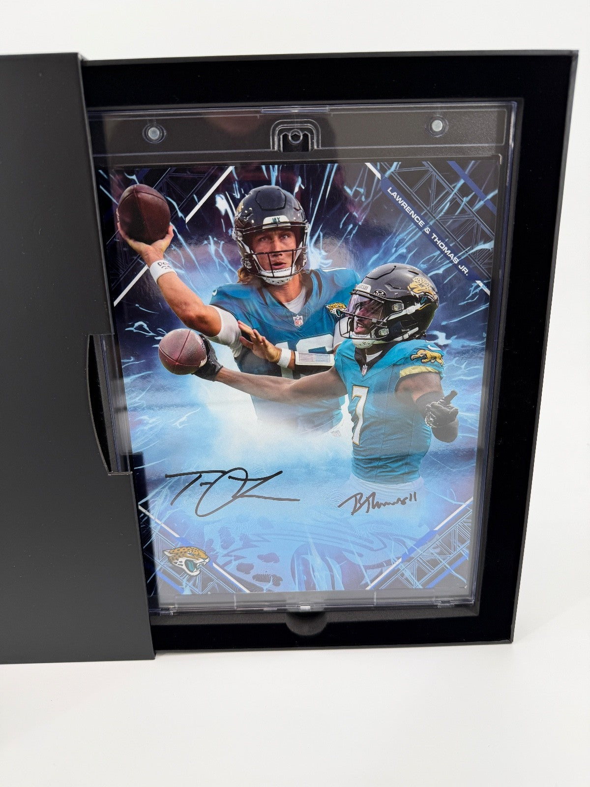 Trevor Lawrence Brian Thomas Jr Signed Autographed Fanatics Emanate Authentic