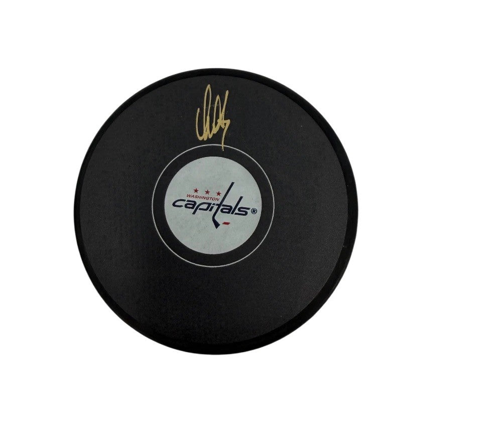 Alexander Ovechkin Signed Autographed NHL Capitals Puck Fanatics UnderWraps