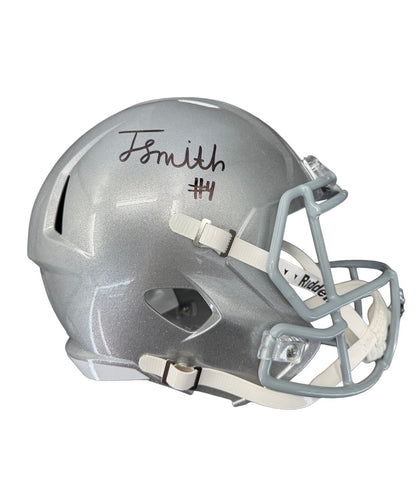Jeremiah Smith Signed Autographed Buckeyes Replica Full Size Helmet Swau COA