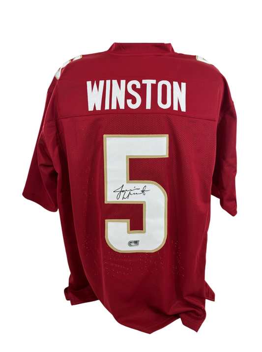 Jameis Winston Signed Autographed Seminoles Custom Jersey SWAU COA