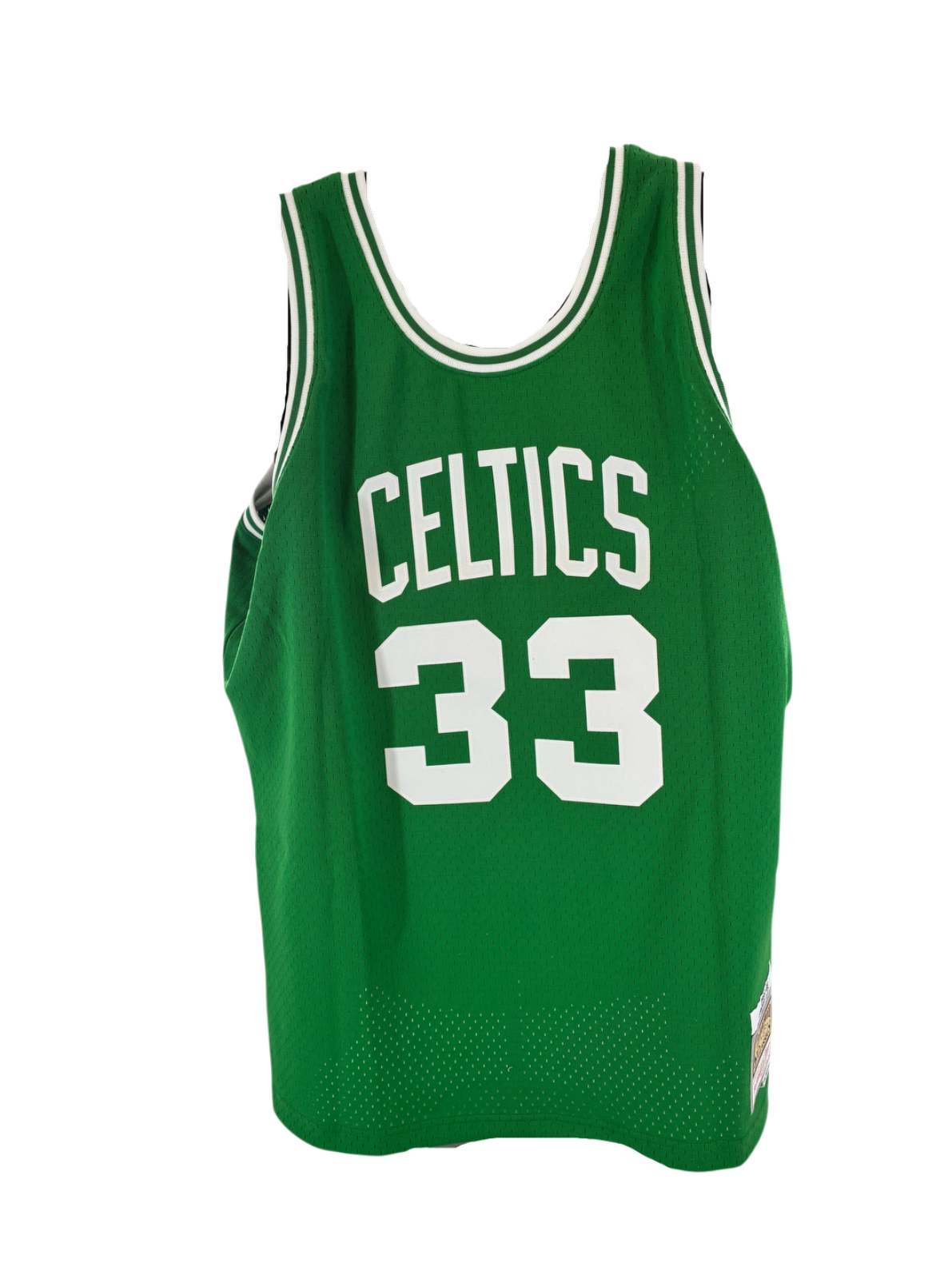 Larry Bird Signed Autographed Celtics Hardwood Classics Authentic Jersey BAS COA