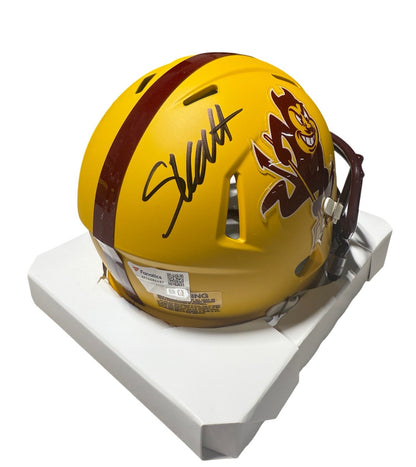 Cam Skattebo Arizona State Sun Devils Signed Sparky Riddell Speed Mini Helmet