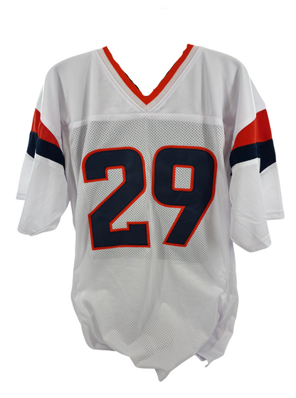 Ja'Quan McMillian Signed Autographed Broncos Custom Jersey Prime Time Witness