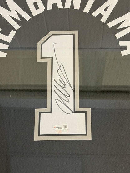 Victor Wembanyama Signed Autographed Spurs Nike Jersey Custom Framed Fanatics