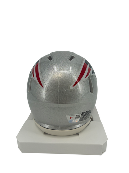 Drake Maye Signed Autographed Patriots Riddell Mini Helmet Fanatics Authentic