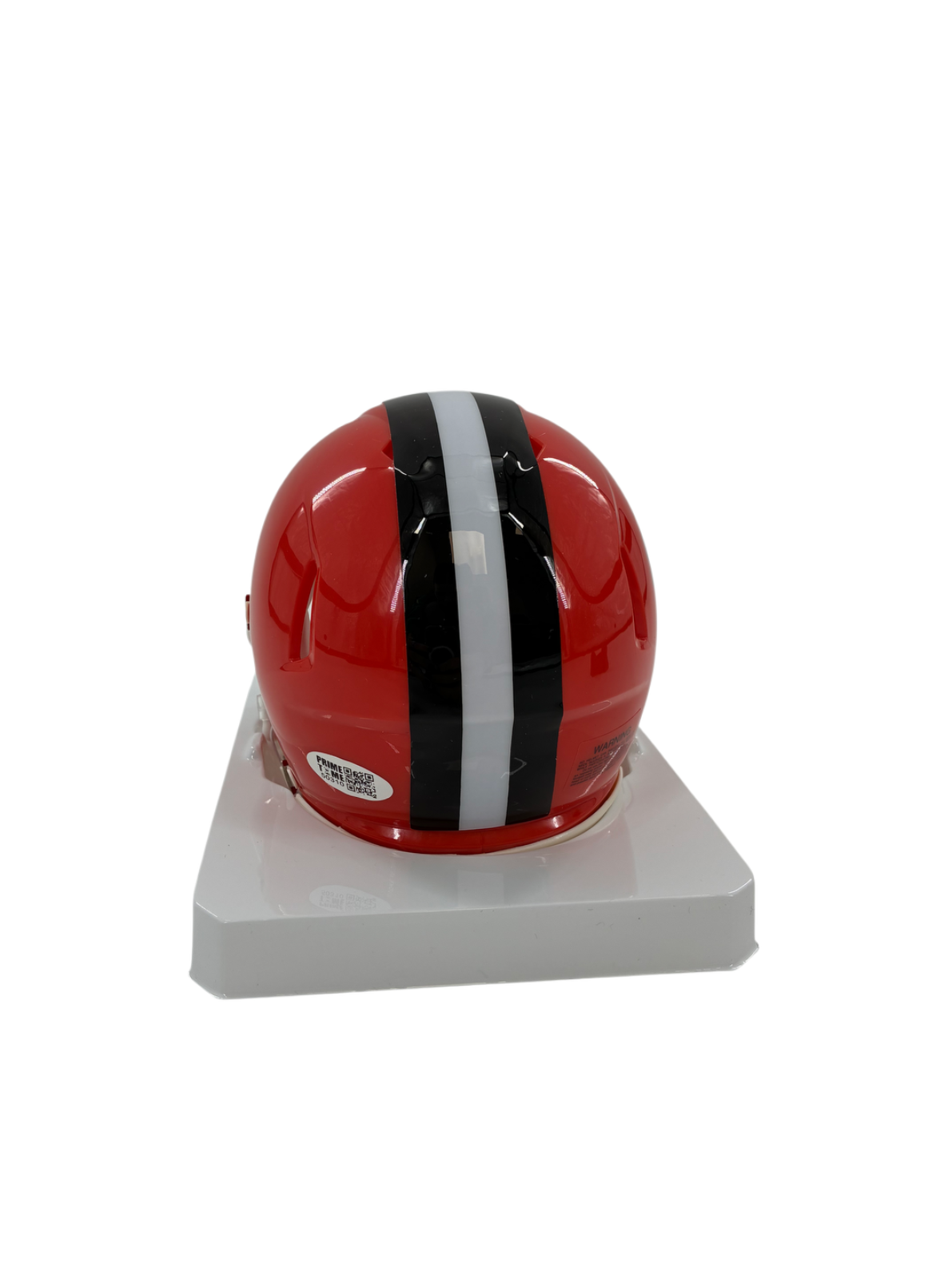 Harold Fannin Jr Signed Autographed Browns Speed Mini Helmet Prime Time Witness