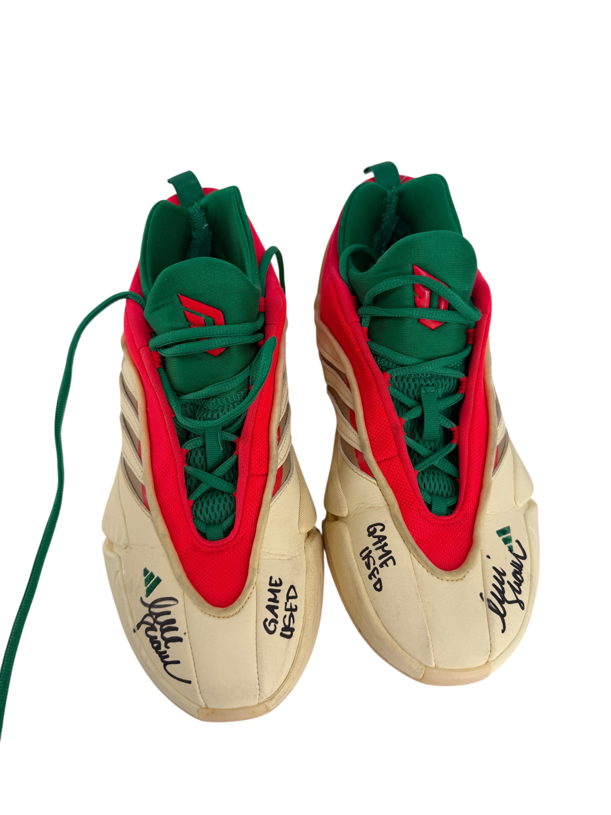 Sophie Cunningham Signed Autographed Game Used Fever Adidas Shoes Prime Time
