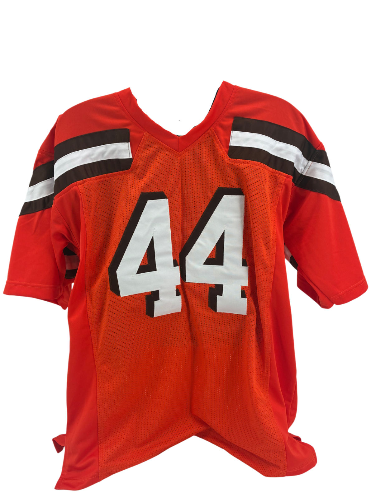Harold Fannin Jr Signed Autographed Browns Custom Jersey Prime Time Witness
