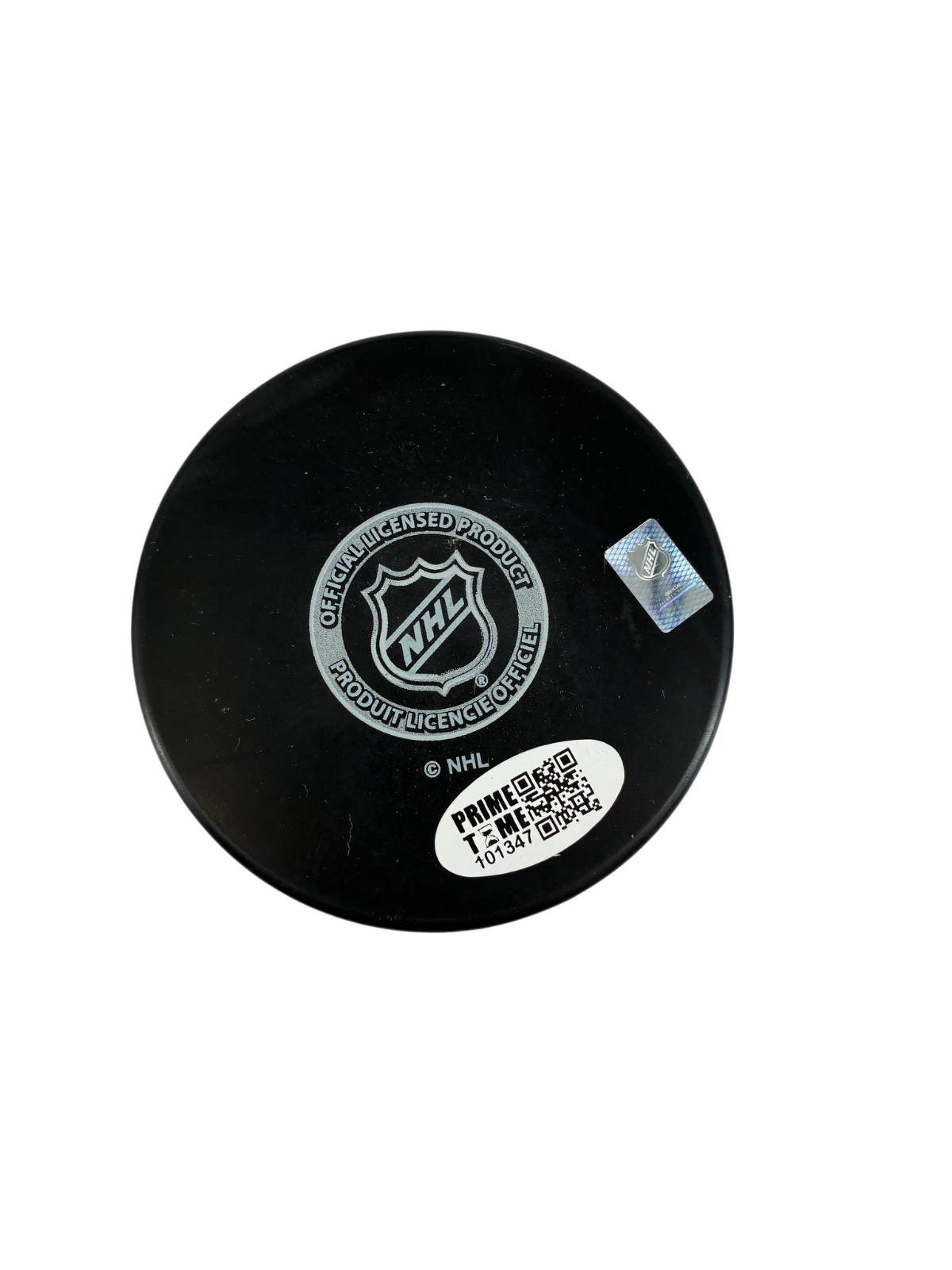 Jeremey Roenick Signed Autographed Inscribed Hockey Puck Prime Time Witness