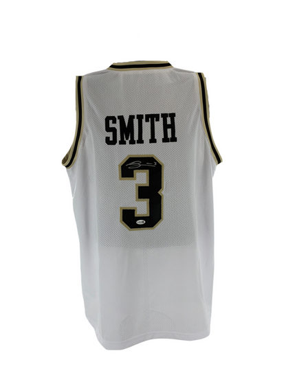 Braden Smith Signed Autographed Boilermakers White Custom Jersey JSA COA