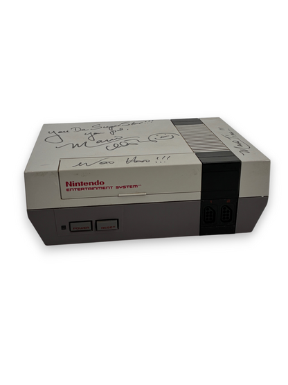 Charles Martinet Signed Autographed Inscribed Nintendo BAS COA