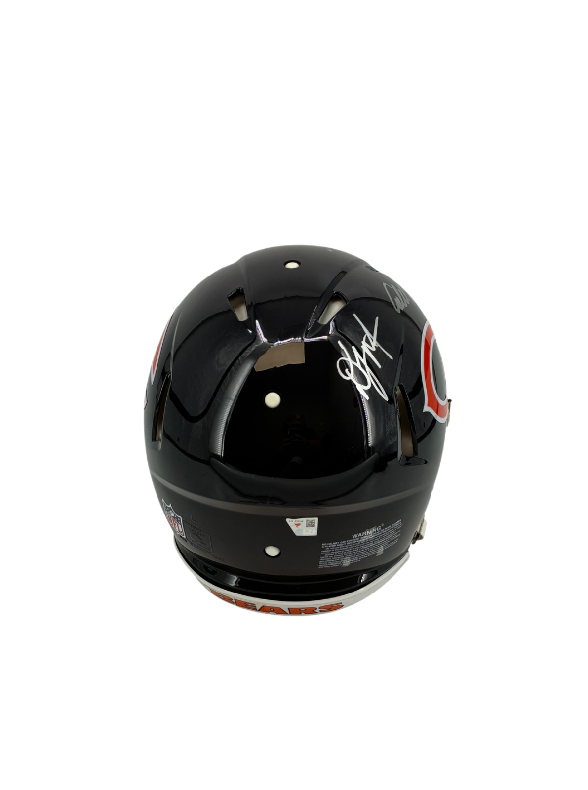 Caleb Williams DJ Moore Signed Autographed Bears Authentic Helmet Fanatics