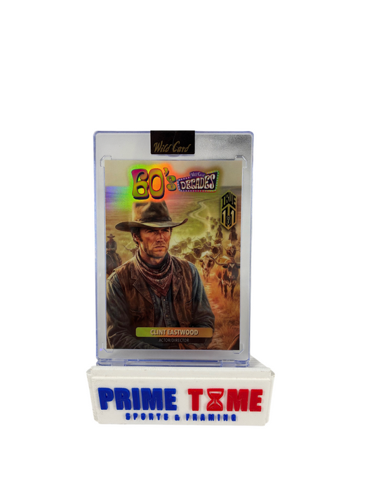 Clint Eastwood Wild Card Decades 60’s  1/1
