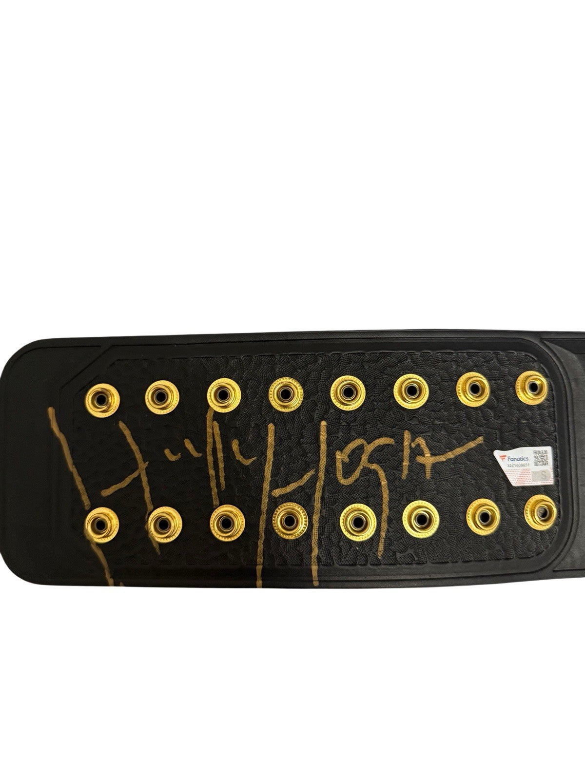 WWE Hulk Hogan Signed Autographed Authentic Winged Eagle Belt Fanatics COA