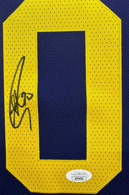 Stephen Curry Signed Autographed Warriors Jersey Custom Framed JSA COA