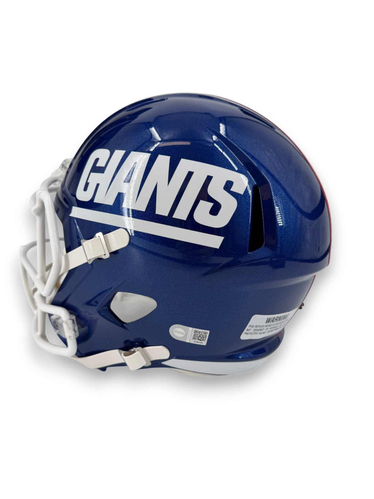 Lawrence Taylor Signed Autographed Giants Full Size Replica Helmet SWAU COA