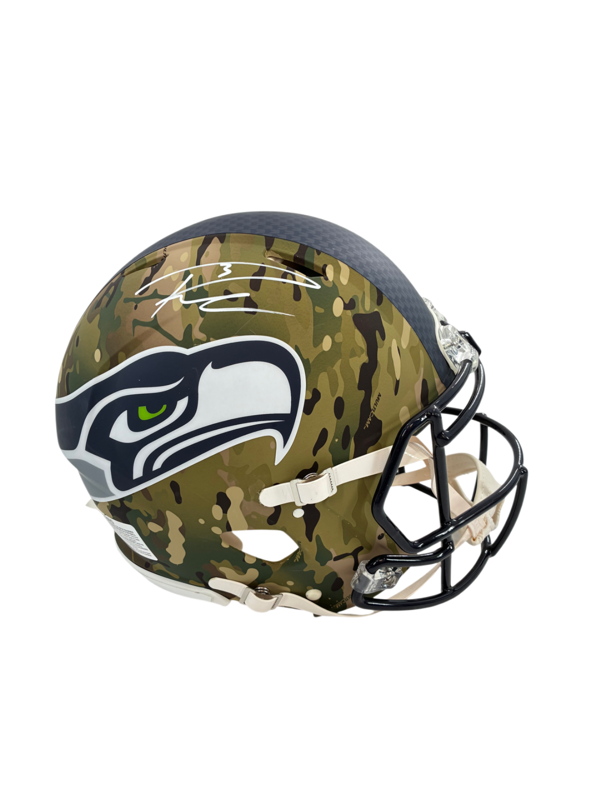 Russell Wilson Signed Autographed Seahawks S2S FS Authentic Helmet Mill Creek