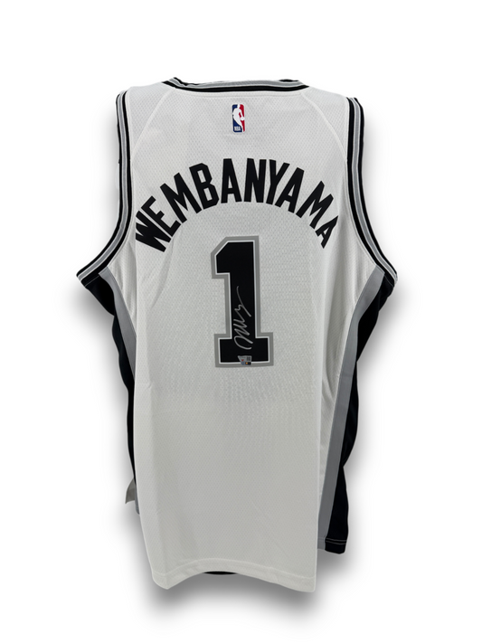 Victor Wembanyama Signed Autographed Spurs Jersey Fanatics Authentic