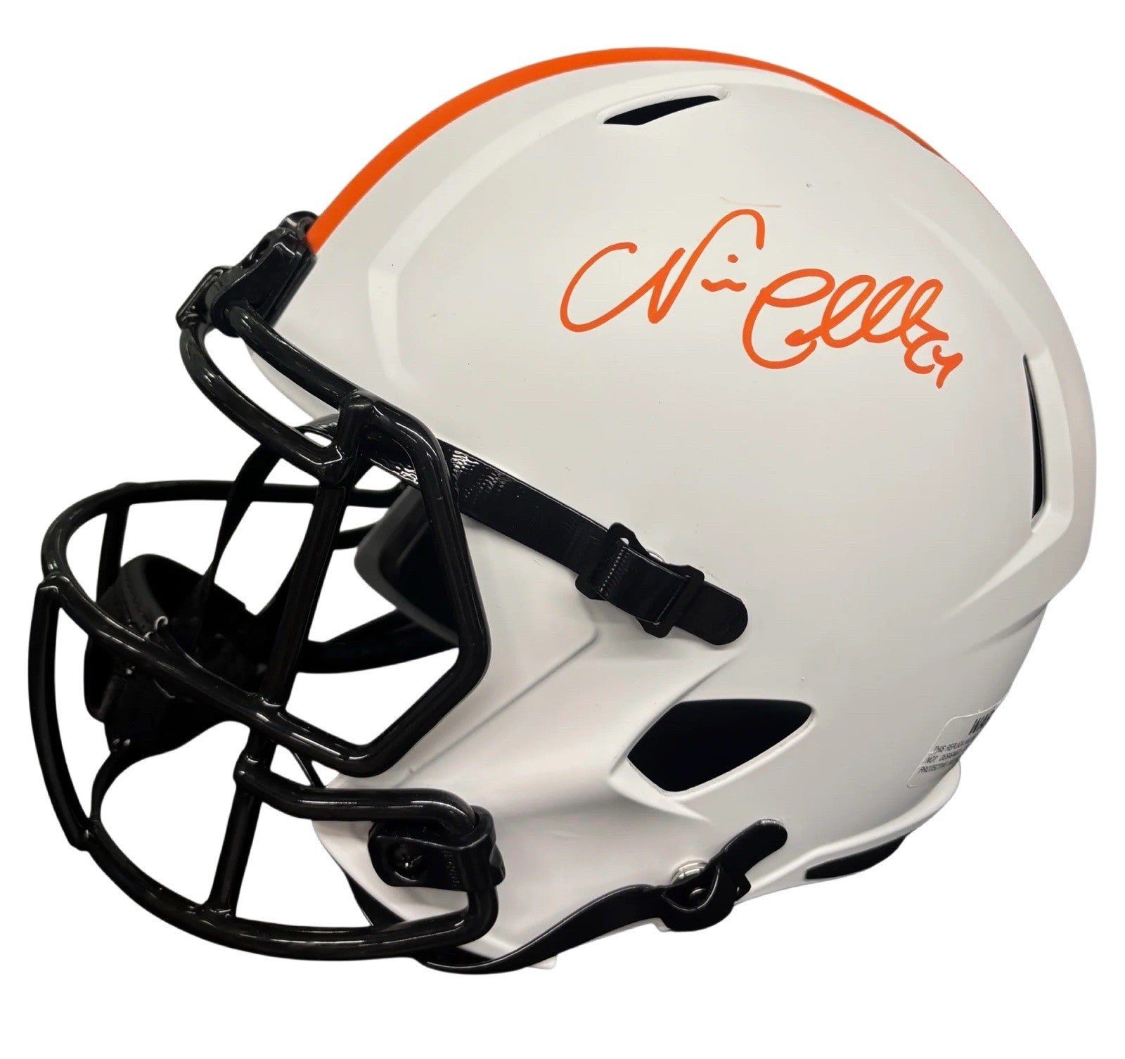 Nick Chubb & Jamie Gillan Signed Browns Full-Size Replica Helmet JSA/BAS COA