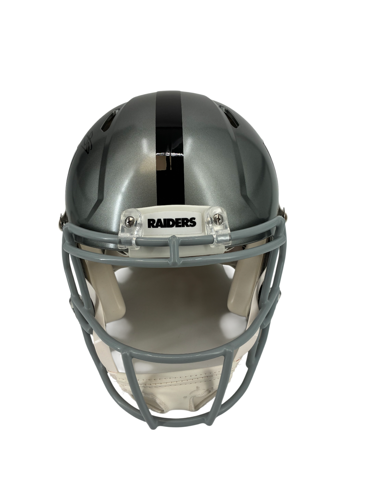Brock Bowers Raiders Signed Autographed Full Size Authentic Helmet BAS COA