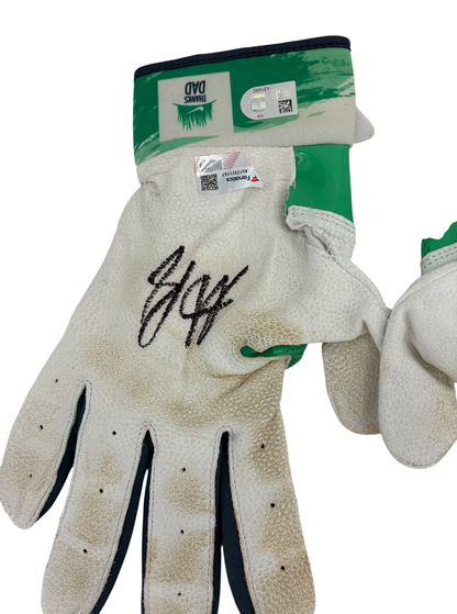 Anthony Rizzo Signed Autographed Yankees 2024 Season Used Gloves Fanatics