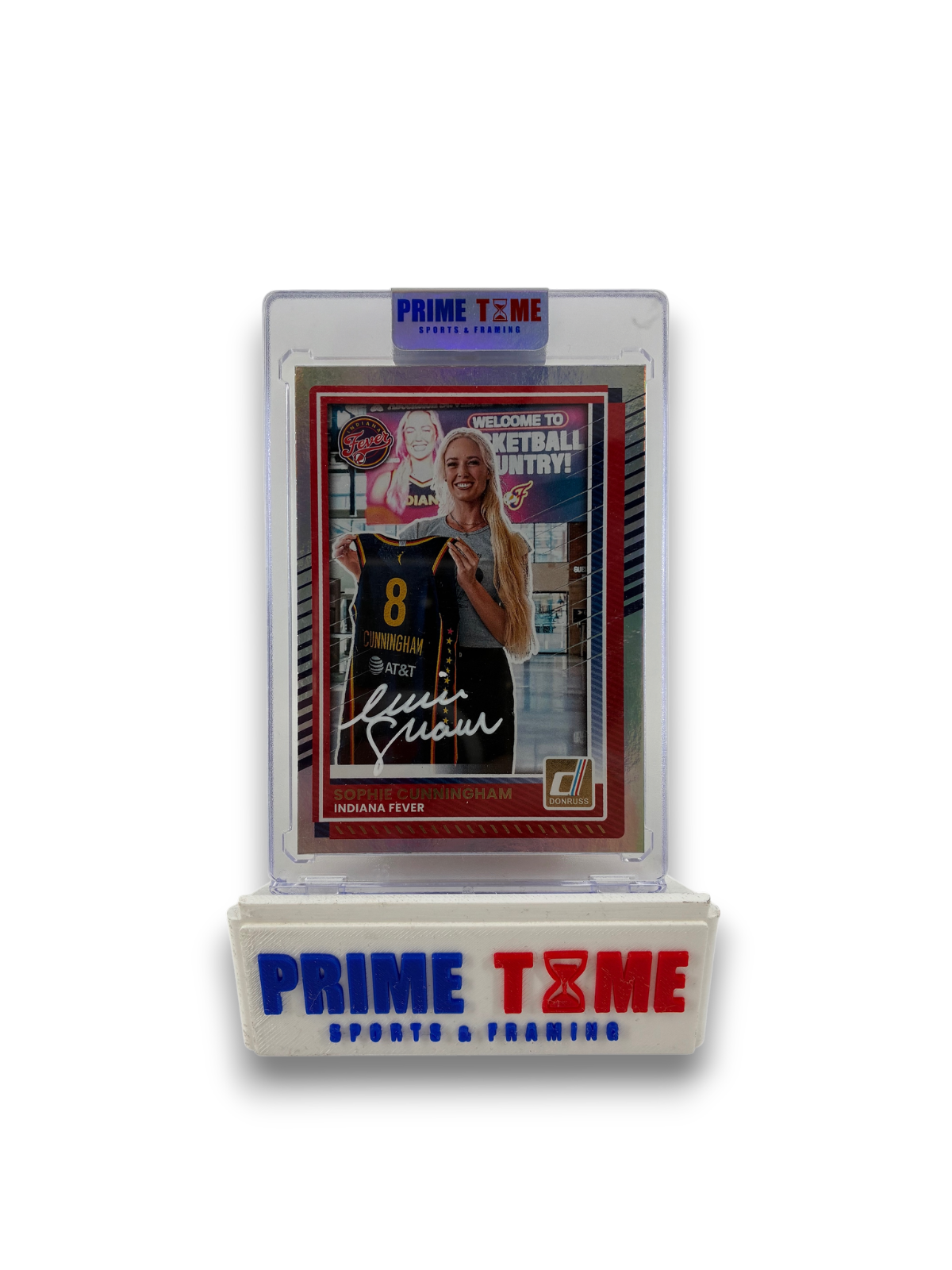 Sophie Cunningham Signed Autographed 2025 Panini Donruss WNBA Indiana Fever SWAU