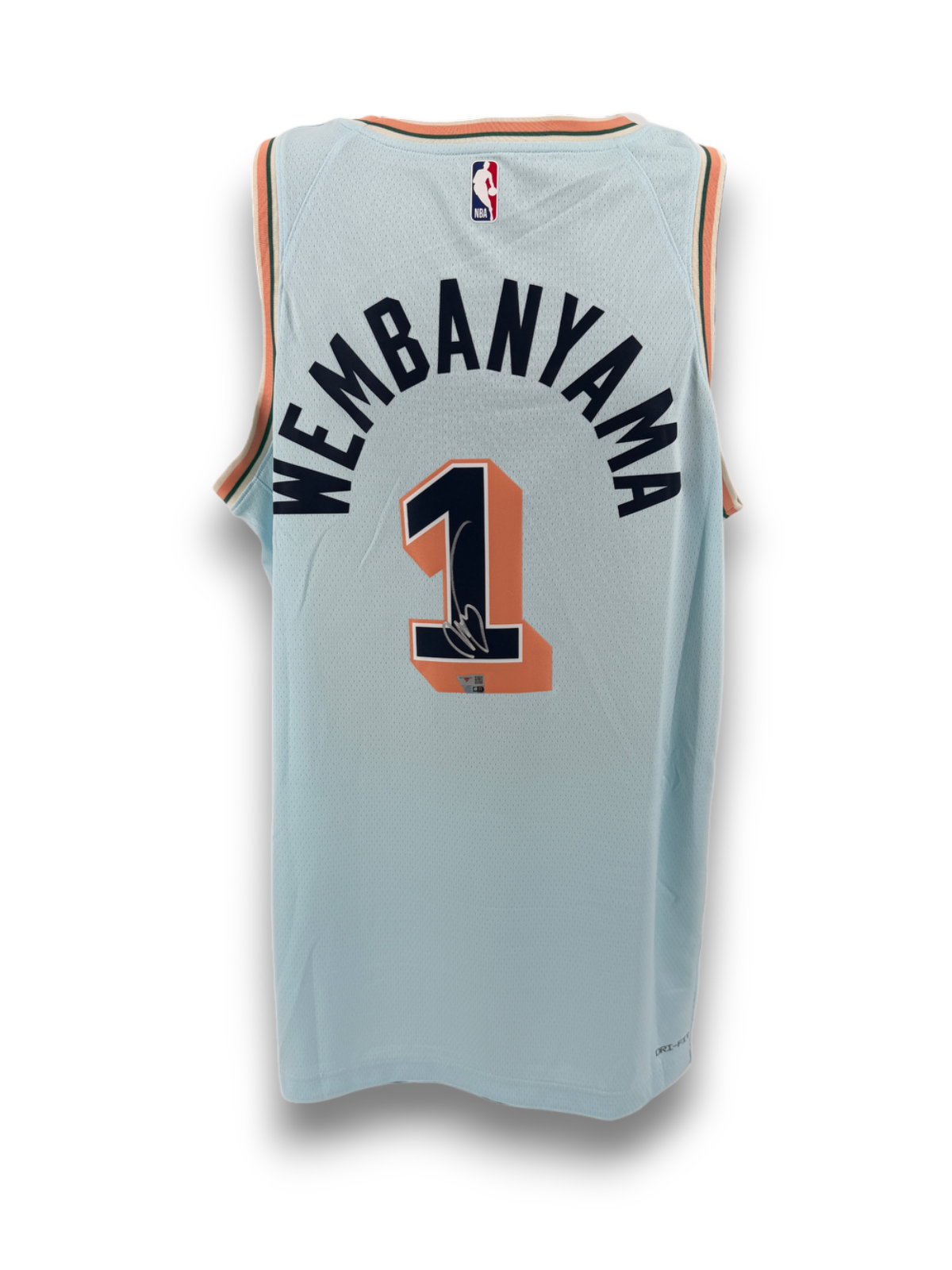 Victor Wembanyama Signed Autographed Viva Spurs Jersey Fanatics Authentic