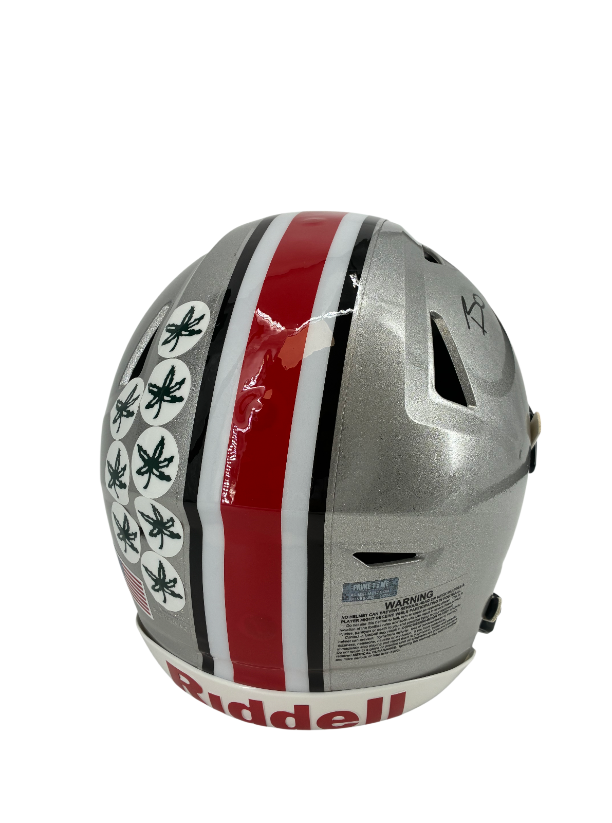 Bo Jackson Signed Autographed Buckeyes FS Speed Flex Helmet Prime time Witness