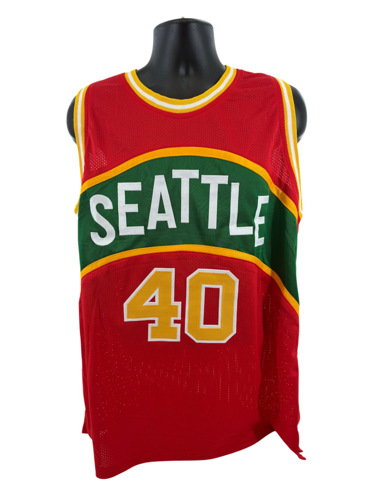 Shawn Kemp Signed Autographed Supersonics Custom Jersey SWAU COA
