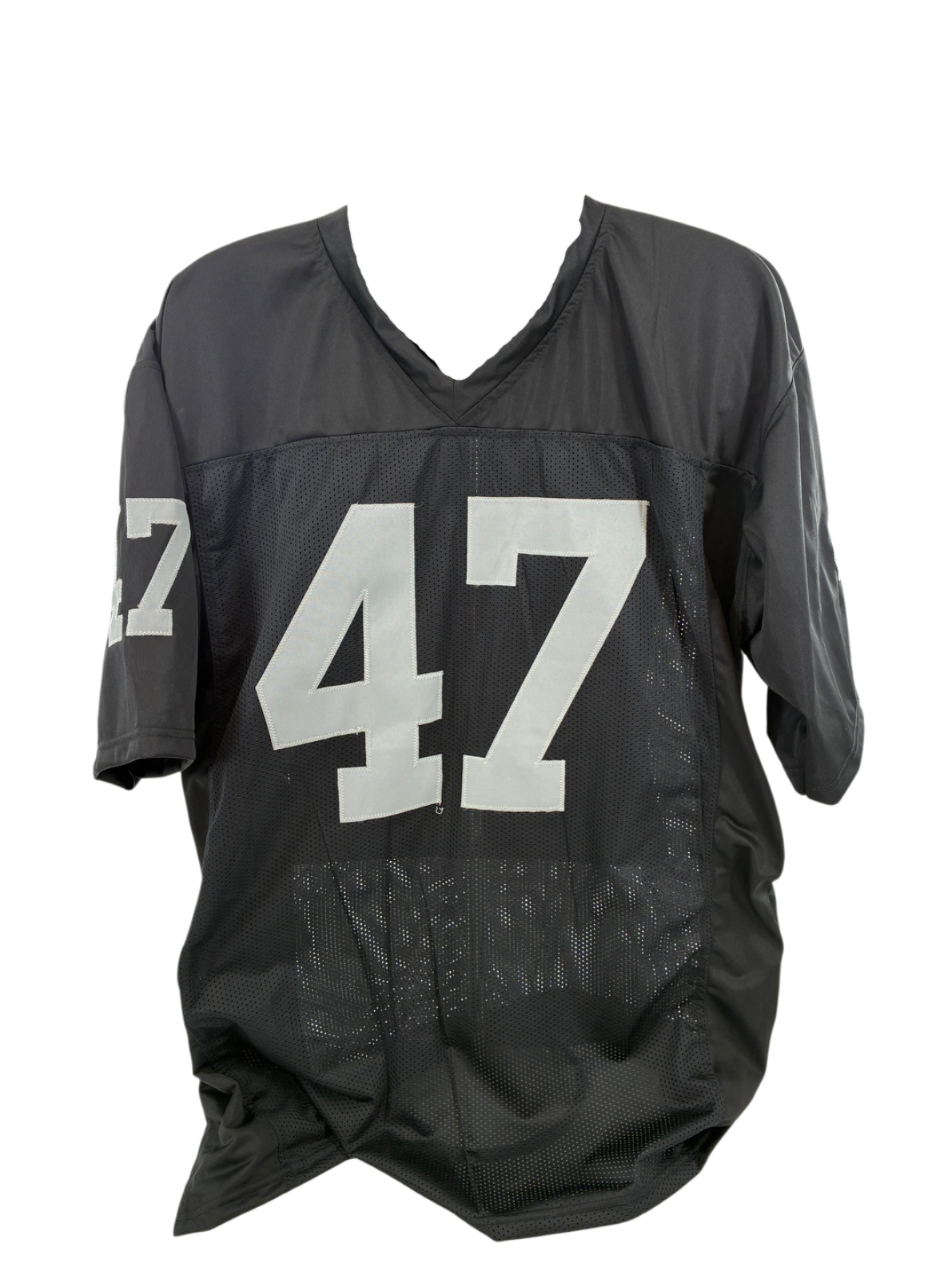 Tyrone Wheatley Signed Autographed Raiders Custom Jersey JSA COA