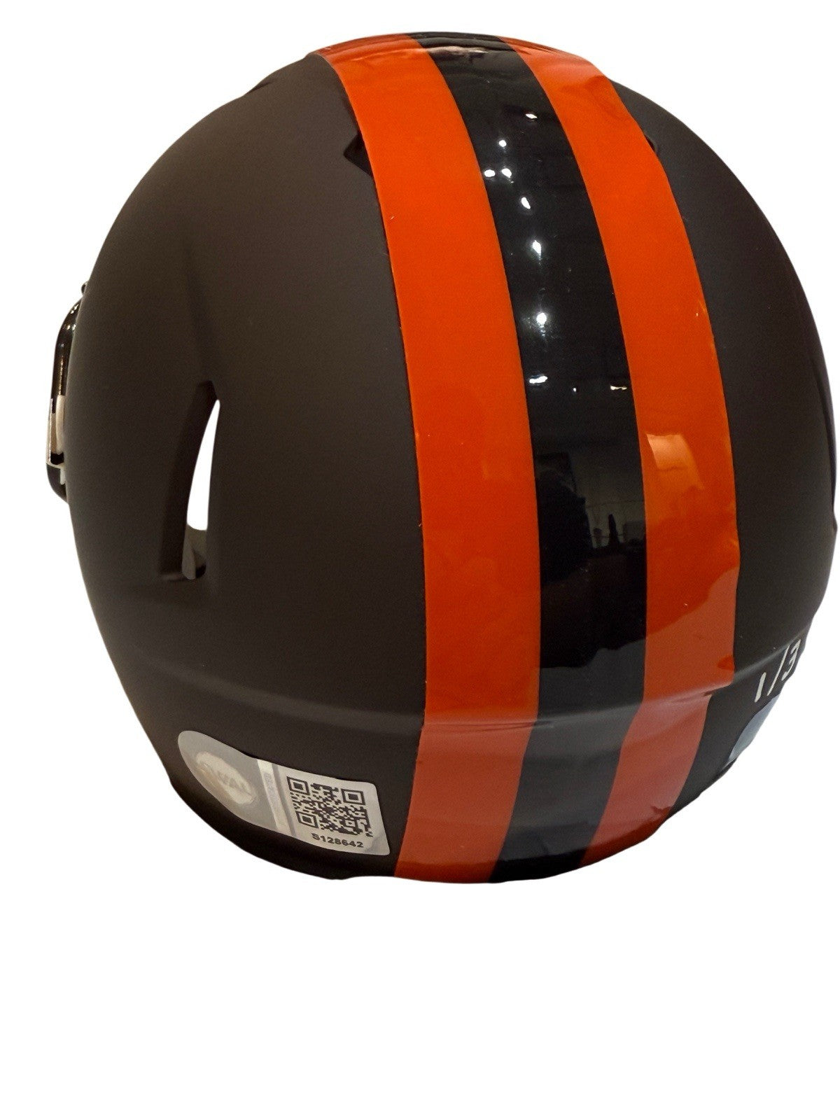 Quinshon Judkins Signed Autographed Browns Alpha Dawg Mini Helmet /3 Swau  COA